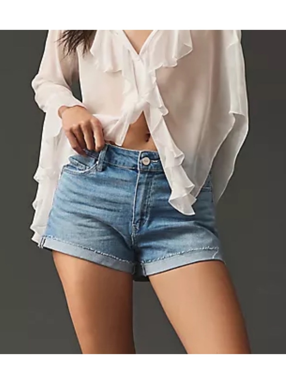 PAIGE Denim Jimmy Jimmy Belle Jean Shorts Size 31